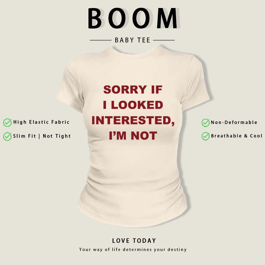 BOOM (Giao hàng trong 24 giờ) áo thun baby tee áo girl phố áo hồng fashion mùa hè áo phông cotton