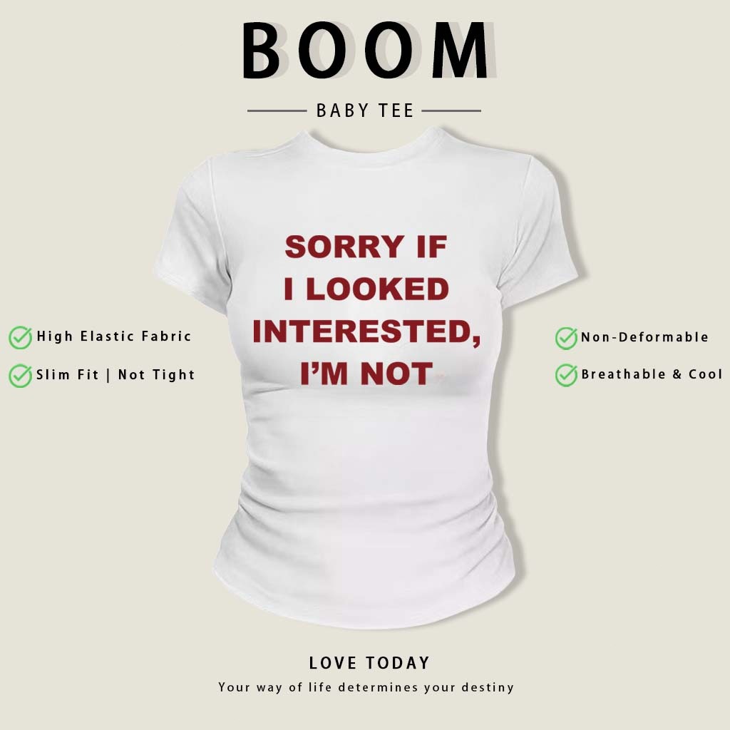 BOOM (Giao hàng trong 24 giờ) áo thun baby tee áo girl phố áo hồng fashion mùa hè áo phông cotton