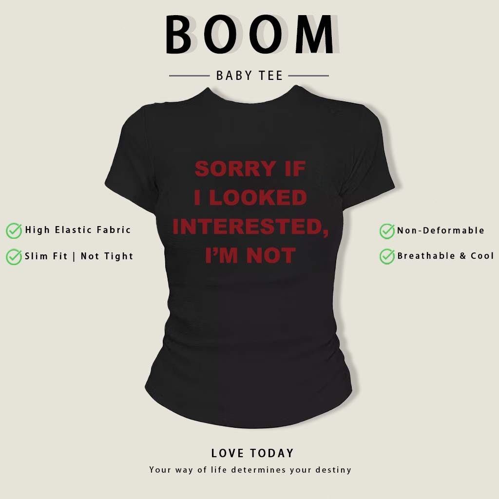 BOOM (Giao hàng trong 24 giờ) áo thun baby tee áo girl phố áo hồng fashion mùa hè áo phông cotton