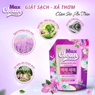 Nước Giặt xả Max Clean Dung Tích 2000ml