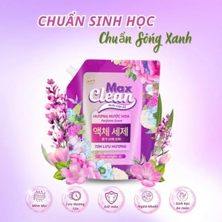 Nước Giặt xả Max Clean Dung Tích 2000ml