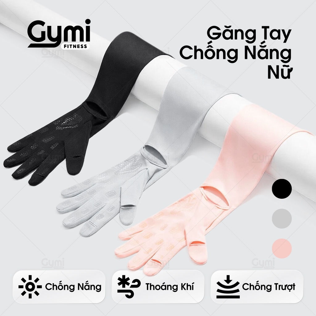 [1 Đôi] Găng Tay Chống Nắng Ice Silk - Hạ Nhiệt, Chống UV, Chạy Xe, Phượt - GangTayChongNang02