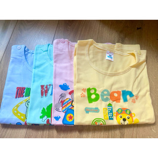[SALE] - Áo thun màu dễ thương cotton 100% bé 3-5 tuoi (13-18kg)