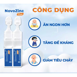 KẼM HỮU CƠ NOVOCARE NovoZinC drops - plus giúp ăn ngon, giảm biếng ăn,tiêu chảy,tăng đề kháng cho bé
