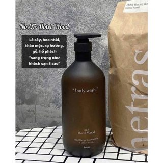 Sữa Tắm HETRAS No.07 Hotel Wood 1013ml - Trải Nghiệm Spa Tại Nhà Với Hương Nước Hoa Đẳng Cấp