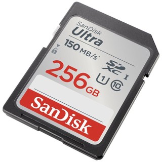 Thẻ nhớ Máy Ảnh SDXC SanDisk Ultra 256GB 800x 150MB/s (Xám)