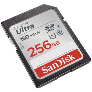 Thẻ nhớ Máy Ảnh SDXC SanDisk Ultra 256GB 800x 150MB/s (Xám)