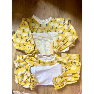 [SALE]- Set bộ tay dài quần dài xuất bé gái vải coton dày dặn 6-18tháng