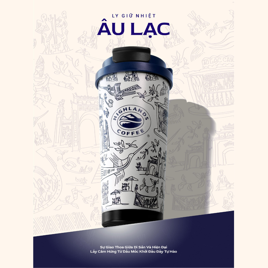 Ly giữ nhiệt Âu Lạc Highlands 520ml | BigBuy360 - bigbuy360.vn