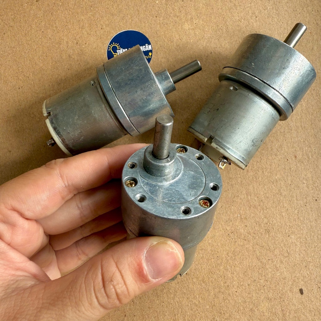 Motor giảm tốc 12v máy đưa võng tự động 100kg - Không tiếng ồn.
