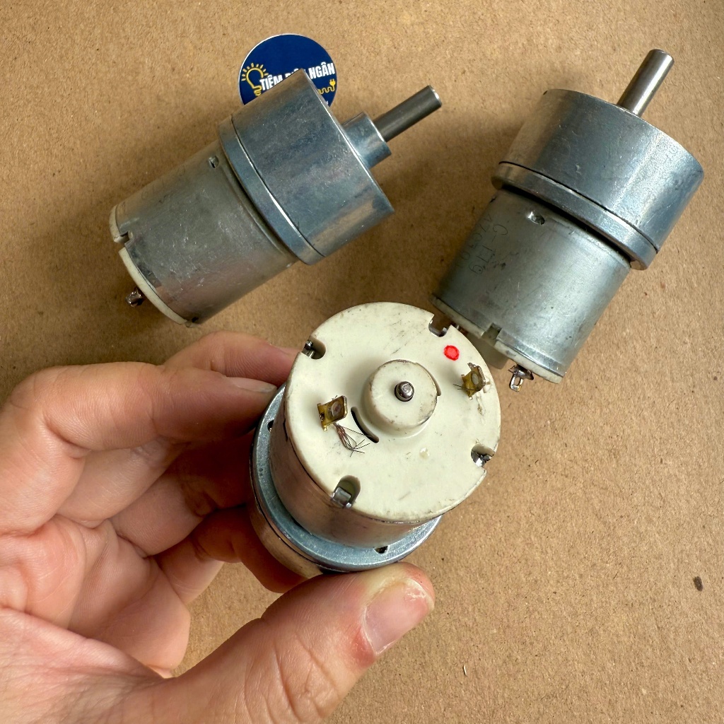 Motor giảm tốc 12v máy đưa võng tự động 100kg - Không tiếng ồn.