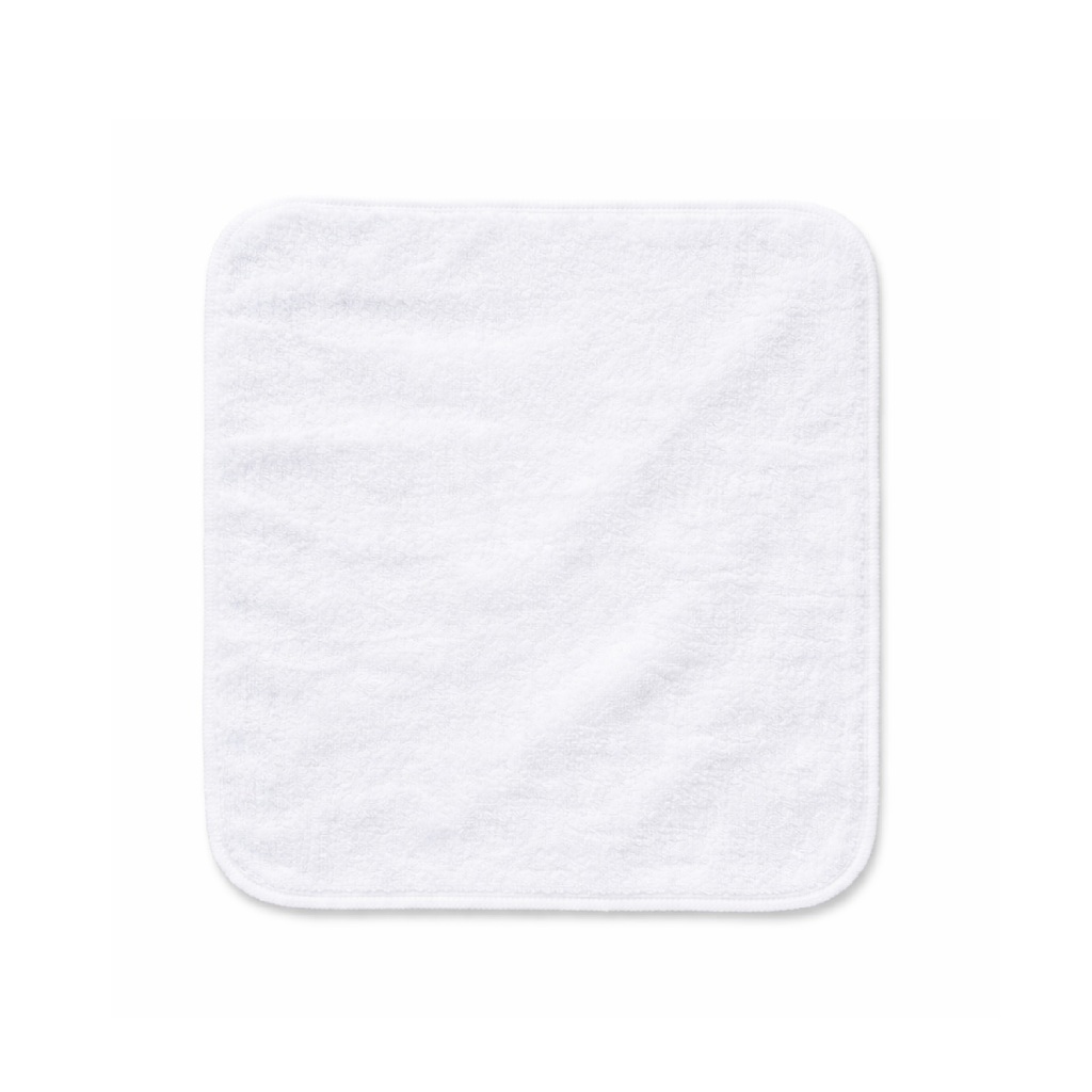 Khăn Trắng Lau Đa Năng 30x30cm – Khăn Cotton 100% Hàng Xuất Dư, Giẻ Lau Trắng Bo Viền