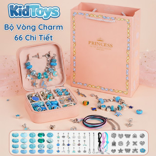 Bộ vòng tay charm 66 chi tiết KidToys – đồ chơi DIY làm đồ thủ công cho bé
