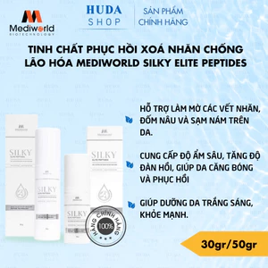 Tinh chất phục hồi xoá nhăn chống lão hóa Mediworld Silky Elite Peptides