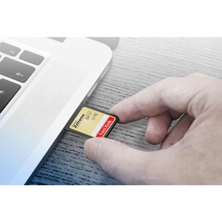Thẻ nhớ Máy Ảnh SDXC SanDisk Extreme 256GB V30 UHS-I U3 4K đọc 180MB/s ghi 130MB/s (Vàng) - Phụ Kiện Nhất Tín