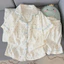 Bộ đồ ngủ Pyjama (cộc tay) chất đũi vân mây coton mềm mại kiểu dáng Hàn Quốc hoạ tiết chấm bi nhẹ nhàng đáng yêu