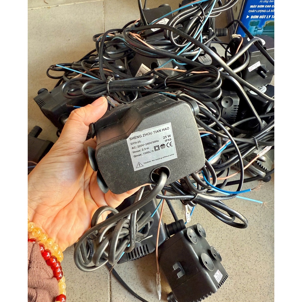 Bơm quạt hơi nước 13w - 18w - 25w.