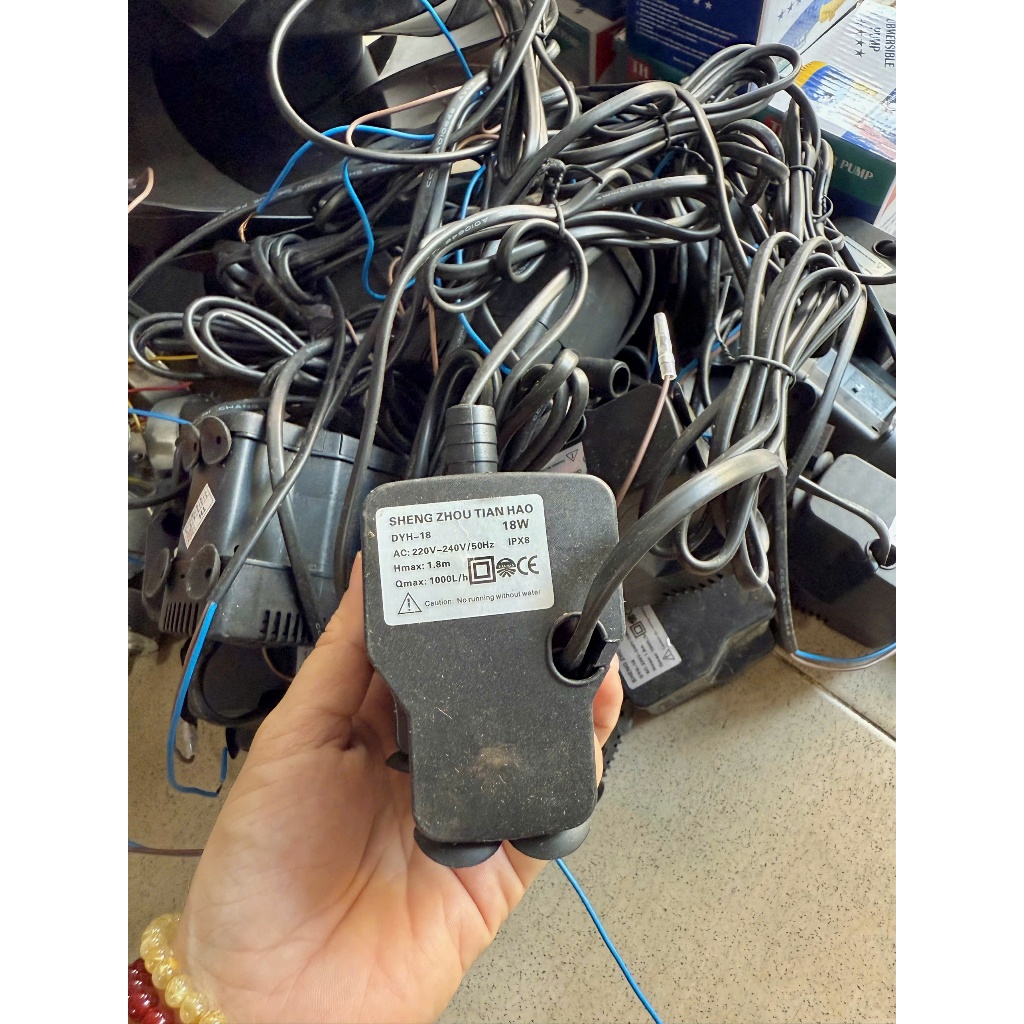 Bơm quạt hơi nước 13w - 18w - 25w.