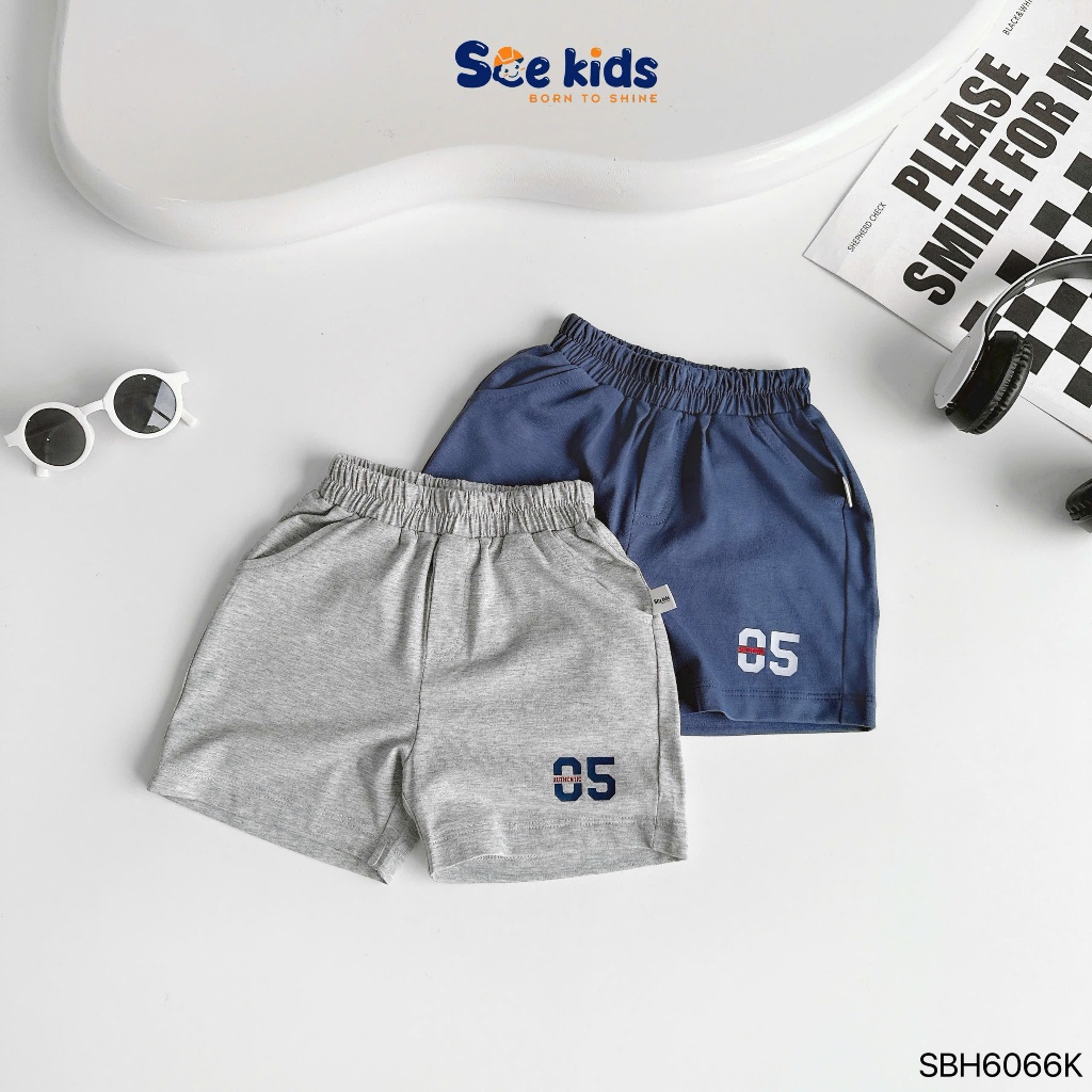 Bộ ba lỗ cotton mềm mát, bộ thun ba lỗ hoạ tiết số thể thao khoẻ khoắn bé trai