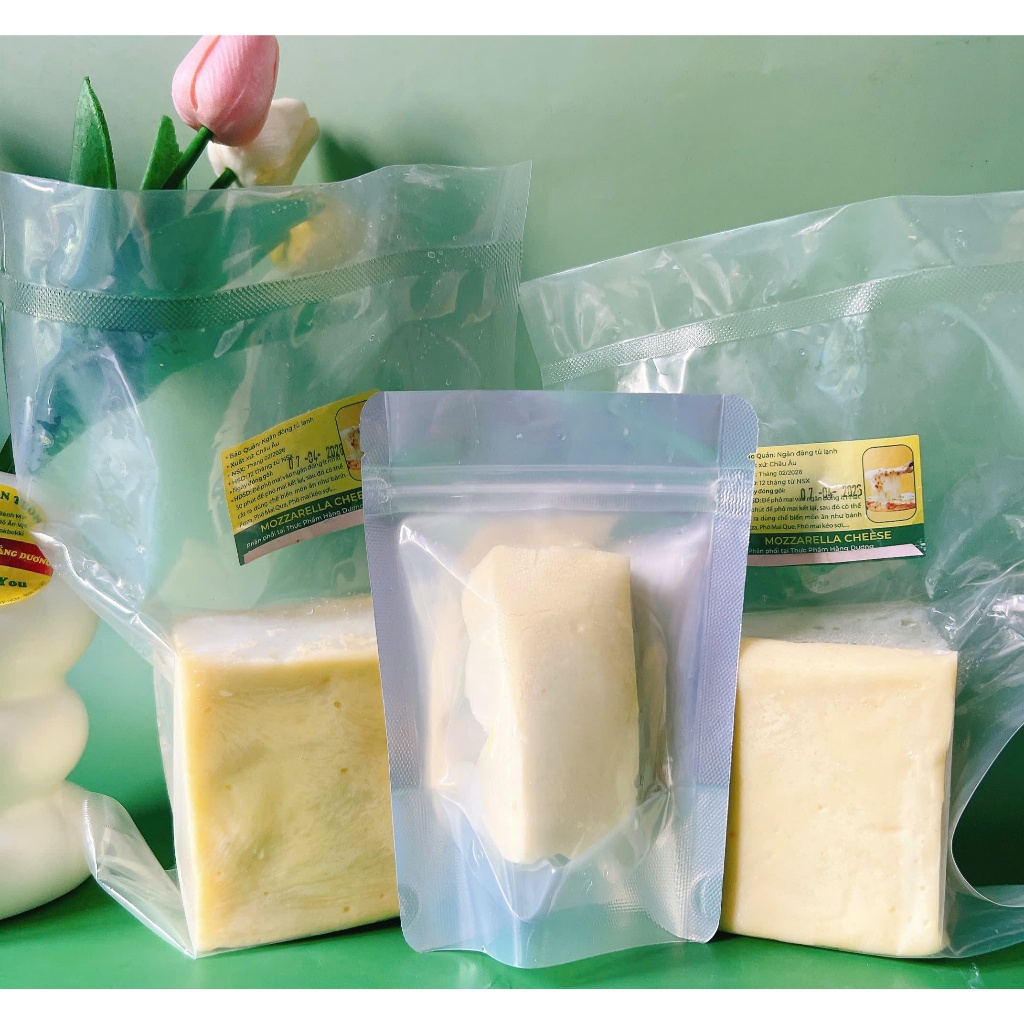 500g PHÔ MAI MOZZARRELLA HÀNG NHẬP KHẨU (GIAO HỎA TỐC HCM)