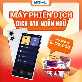 Máy phiên dịch ngôn ngữ 2 chiều không cần mạng M16 - Dịch 148 ngôn ngữ, dịch văn bản, giọng nói