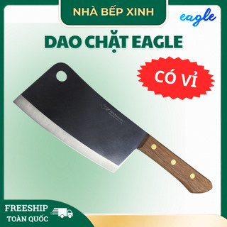 Dao Chặt Eagle 19cm Có Vỉ Chất Liệu Thép Cao Cấp Chống Gỉ Sét, Bản Dày Tay Cầm Chắc Chắn Không Mẻ - Nhà Bếp Xinh