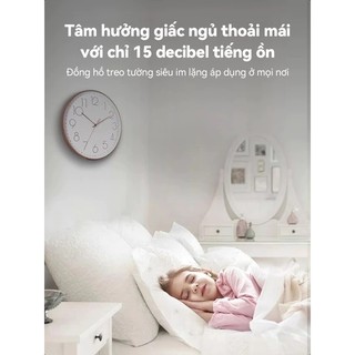 [Hàng Loại 1] Đồng Hồ Treo Tường Kim Trôi Cao Cấp Kích Thước 20cm - 25cm bao bể vỡ