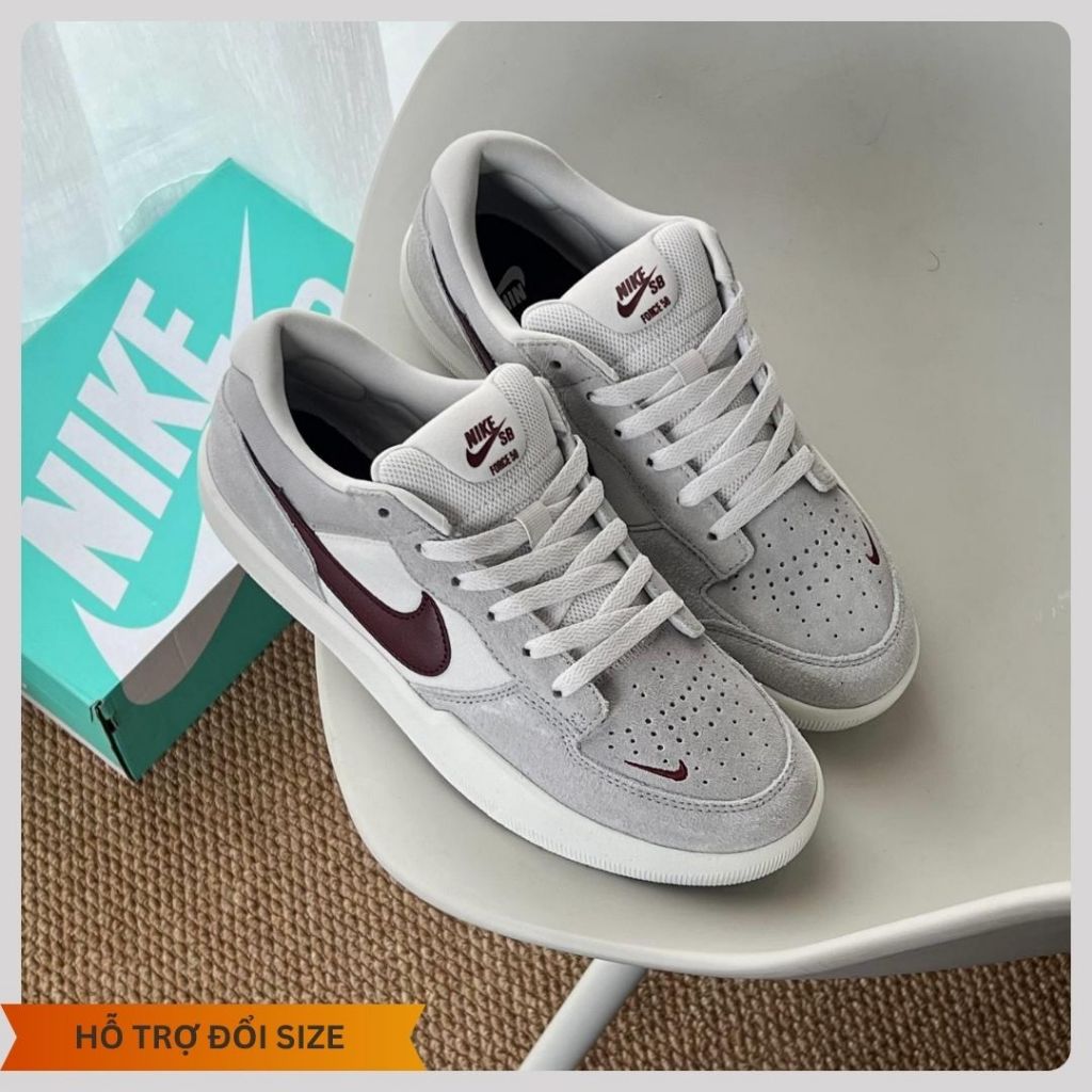 Giày Thể Thao Ét Bê 58 Nam Nữ, Giày Sneaker 58 Hai Màu Đỏ Và Đen Thời Trang Nam Và Nữ
