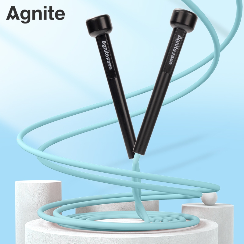 Dây nhảy thể dục tăng cường thể lực hỗ trợ giảm cân AGNITE chính hãng trong suốt lõi PVC cao cấp - F4122