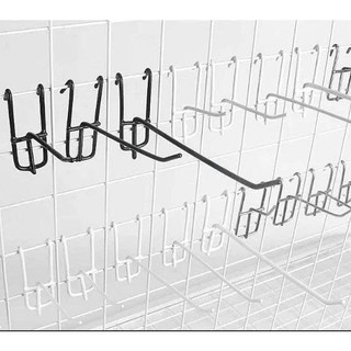 Móc cài lưới, móc lưới treo phụ kiện điện thoại dày 4mm, móc treo siêu thị, decor trang trí sơn tĩnh điện fi 4mm