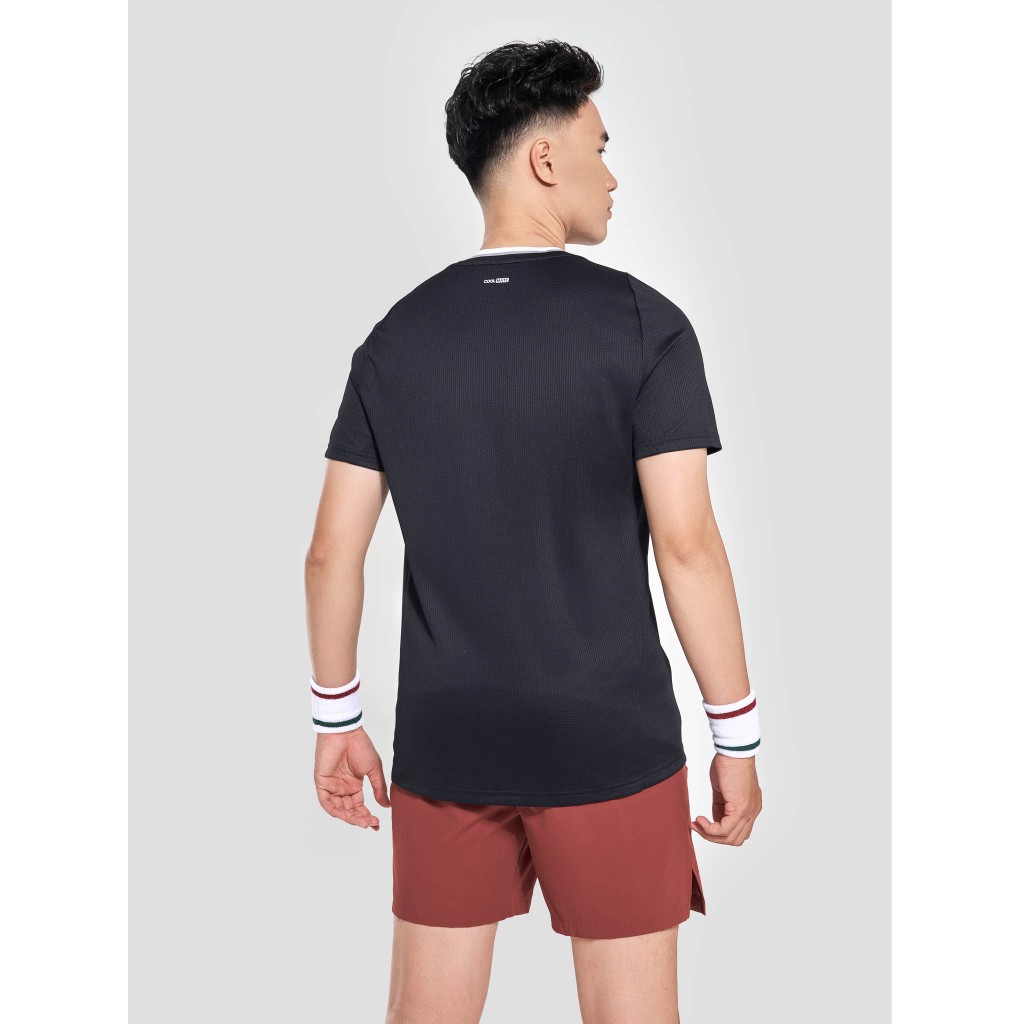 [TẶNG GEL CHỐNG NẮNG]Set đồ bộ thể thao nam Pickleball Áo thun cổ V và Quần short Essentials Nhanh khô Coolmate