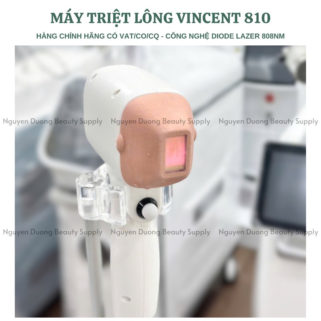 99 Triệu - HCM] Máy Triệt Lông Vincent 810 - Công Nghệ Diode Lazer