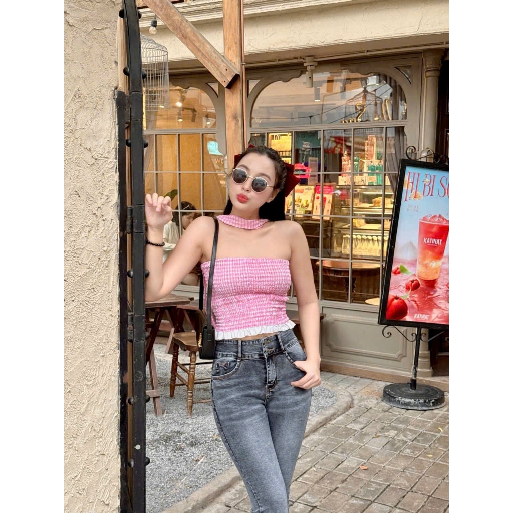 90-92cm Quần Jeans Nữ, Quần Bò Nữ 9 Tấc Lưng Cao Co Giãn 4 Chiều