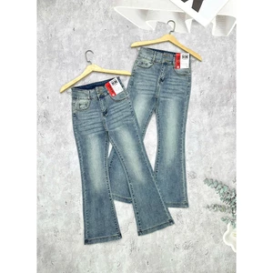 90-92cm Quần Jeans Nữ, Quần Bò nữ Lưng Cao CO Giãn Tôn Dáng