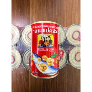 Lốc 10 lon Cá mòi xốt cà chua nắp giật 3 Cô Gái hộp 155g