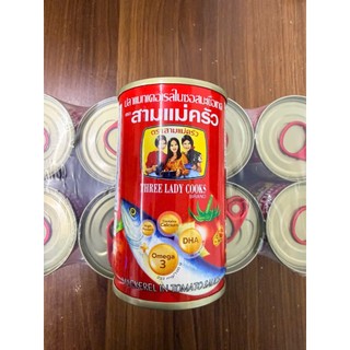 Lốc 10 lon Cá mòi xốt cà chua nắp giật 3 Cô Gái hộp 155g