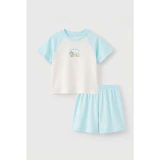 Bộ thun ngắn tay chất liệu petit trẻ em Rabity 960.095