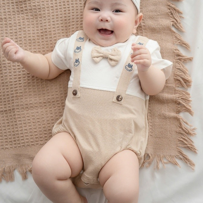 Bộ body đùi chất liệu modal dành cho bé Lil little Love (LBDD15)