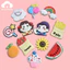 🌤️COD🌤️Nhãn dán tủ lạnh hoạt hình dễ thương Nhãn dán PVC mềm sáng tạo dành cho giáo dục sớm Nhãn dán nam châm