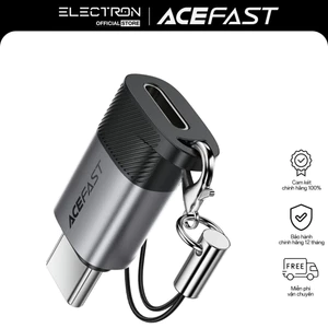 Adapter Chuyển Đổi ACEFAST J19 L sang USB-C – Sạc Nhanh 60W / Truyền Dữ Liệu / Thiết Kế Nhỏ Gọn