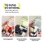 Túi Đựng Đồ Make Up HUGZ Nhiều Ngăn, Túi Mỹ Phẩm Du Lịch Đựng Skincare Đồ Cá Nhân