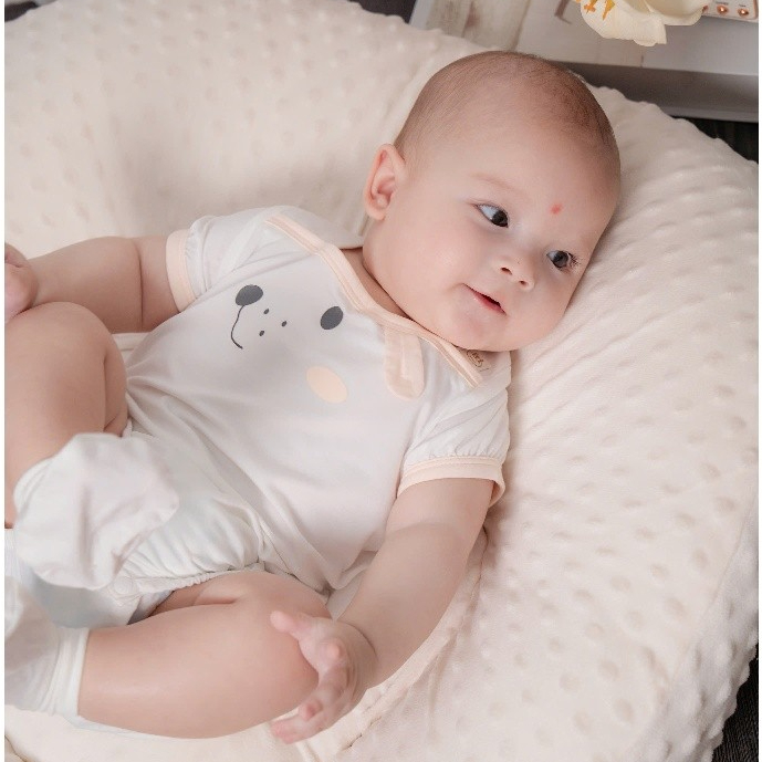 BODY VẢI SỢI TRE TAY BÈO [ SIÊU MỀM, MÁT, MỊN CO DÃN VÀ THẤM HÚT TỐT] SZ 1/3-9/12M (HBDC01)