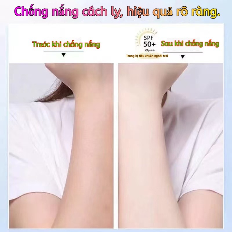 Kem chống nắng body dạng xịt SPF50, chống nước, chống mồ hôi, dùng cho mặt và cơ thể