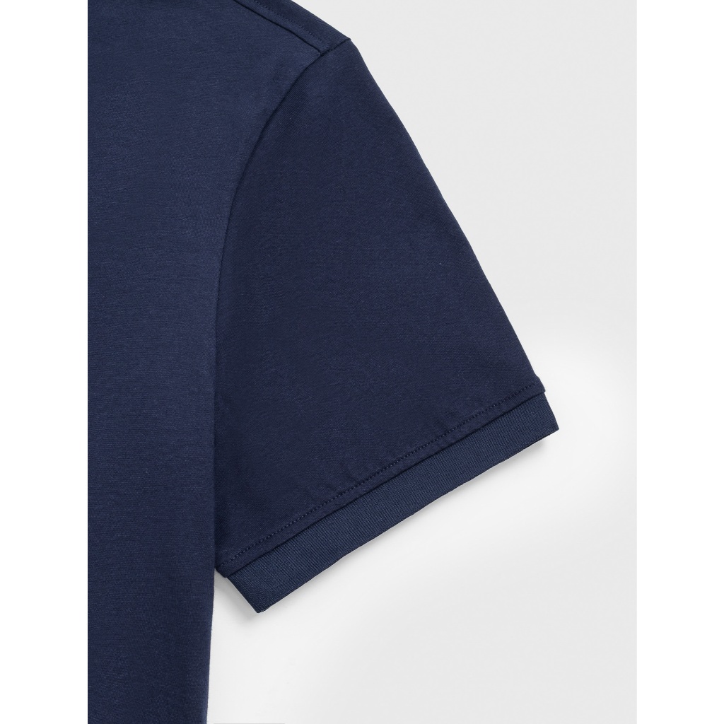 Áo polo nam CANIFA cổ bẻ form regular basic cộc tay 100% cotton mềm mại thoáng khí 8TP26S015