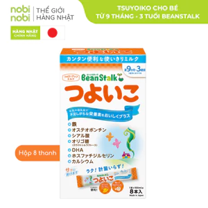 Sữa gói BeanStalk Tsuyoiko cho bé từ 0-1 tuổi (8 gói)