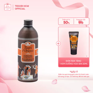 Sữa tắm nước hoa Tesori d'Oriente chính hãng 500ml kèm vòi nhập khẩu trực tiếp từ Ý