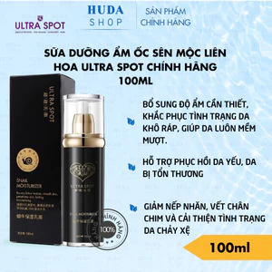Sữa dưỡng ẩm ốc sên Mộc Liên Hoa Ultra Spot chính hãng 100ml