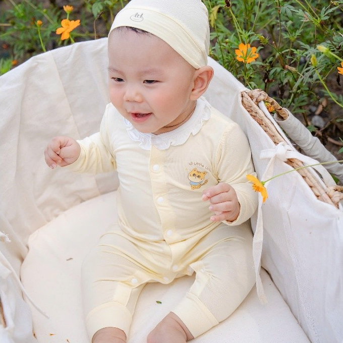 BODY VẢI SỢI TRE CỔ BÈO [ SIÊU MỀM, MÁT, MỊN CO DÃN VÀ THẤM HÚT TỐT] SZ 0/1M - 3/6M (DBD13)
