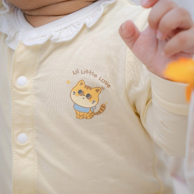 BODY VẢI SỢI TRE CỔ BÈO [ SIÊU MỀM, MÁT, MỊN CO DÃN VÀ THẤM HÚT TỐT] SZ 0/1M - 3/6M (DBD13)