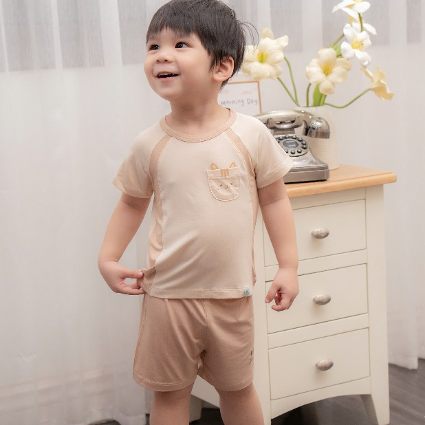 BỘ CỘC SỢI TRE[ SIÊU MỀM, MÁT, MỊN CO DÃN VÀ THẤM HÚT TỐT] TRẮNG PHỐI SZ 1/3M - 9/12M (HCT09)